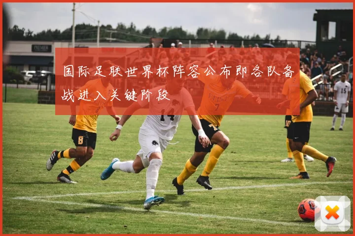 国际足联世界杯阵容公布即各队备战进入关键阶段
