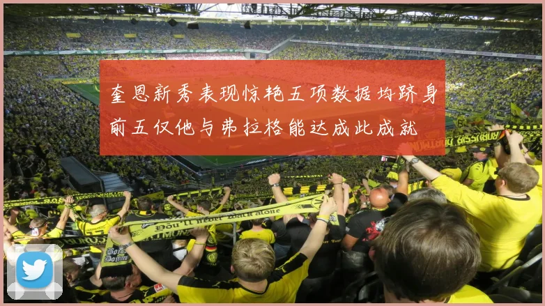 奎恩新秀表现惊艳五项数据均跻身前五仅他与弗拉格能达成此成就